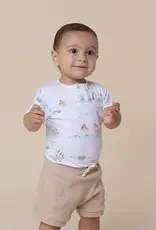 Snuggle Hunny Kids Snuggle Hunny Duck Pond Short Sleeve Organic Bodysuit