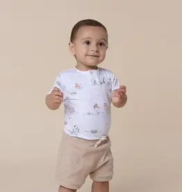 Snuggle Hunny Kids Snuggle Hunny Duck Pond Short Sleeve Organic Bodysuit