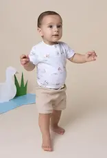 Snuggle Hunny Kids Snuggle Hunny Duck Pond Short Sleeve Organic Bodysuit