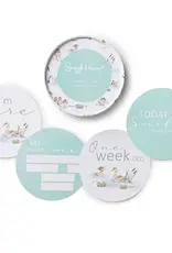 Snuggle Hunny Kids Snuggle Hunny Duck Pond & Sage Reversible Milestone Cards