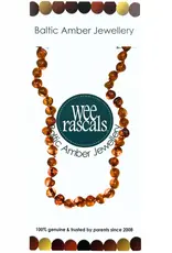 Wee Rascals Wee Rascals Amber Beads Child Necklace 38cm