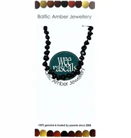 Wee Rascals Wee Rascals Amber Beads Adult Bracelet 18cm