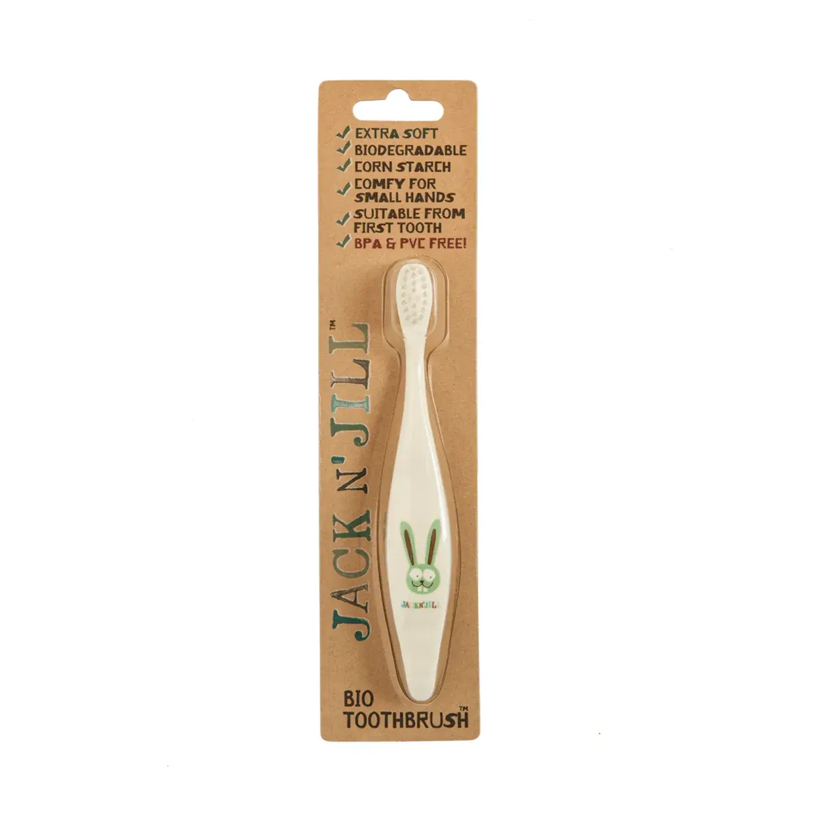 Jack n Jill Jack N' Jill Bio Toothbrush Bunny