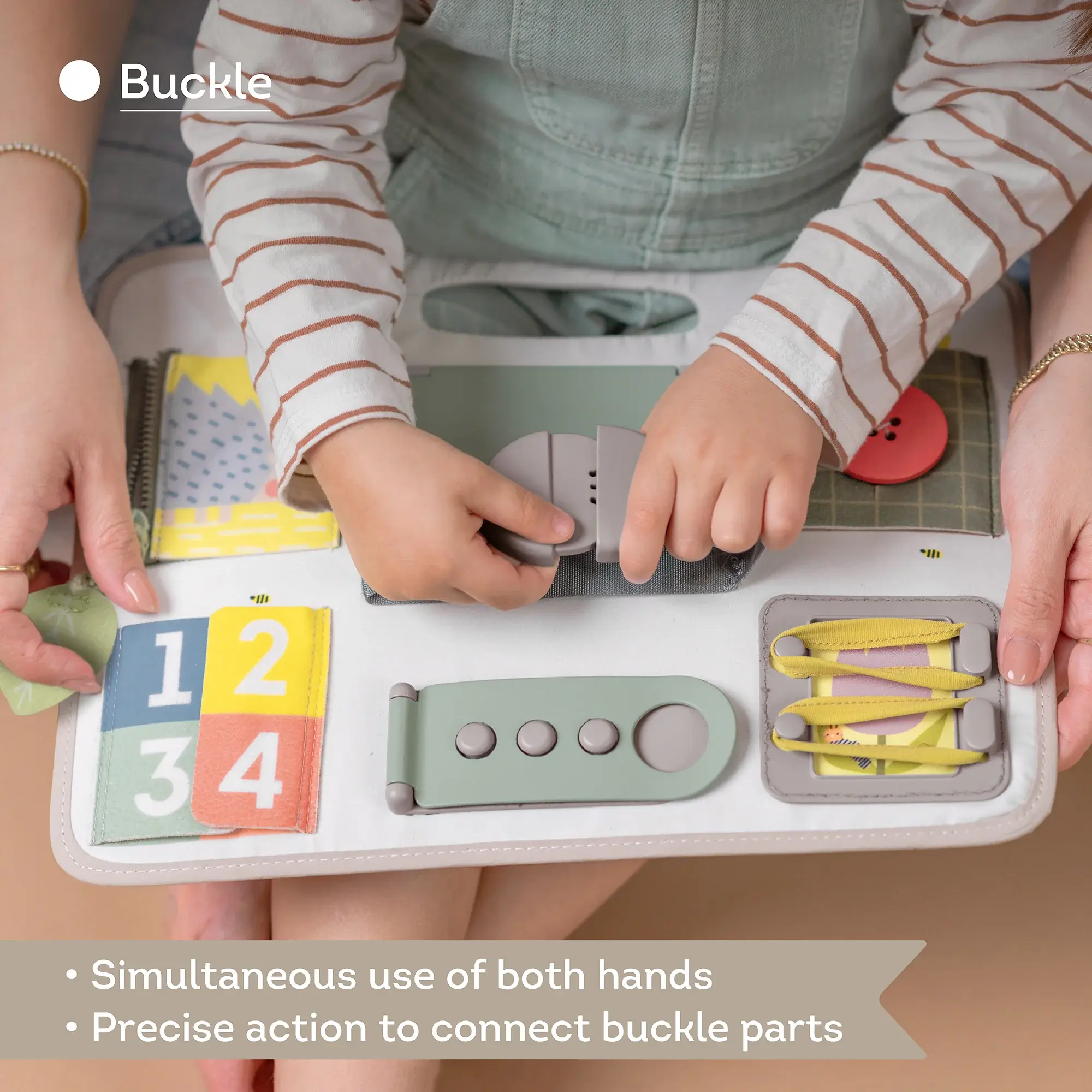 Taf Toys Taf Toys Activity Buckles Board