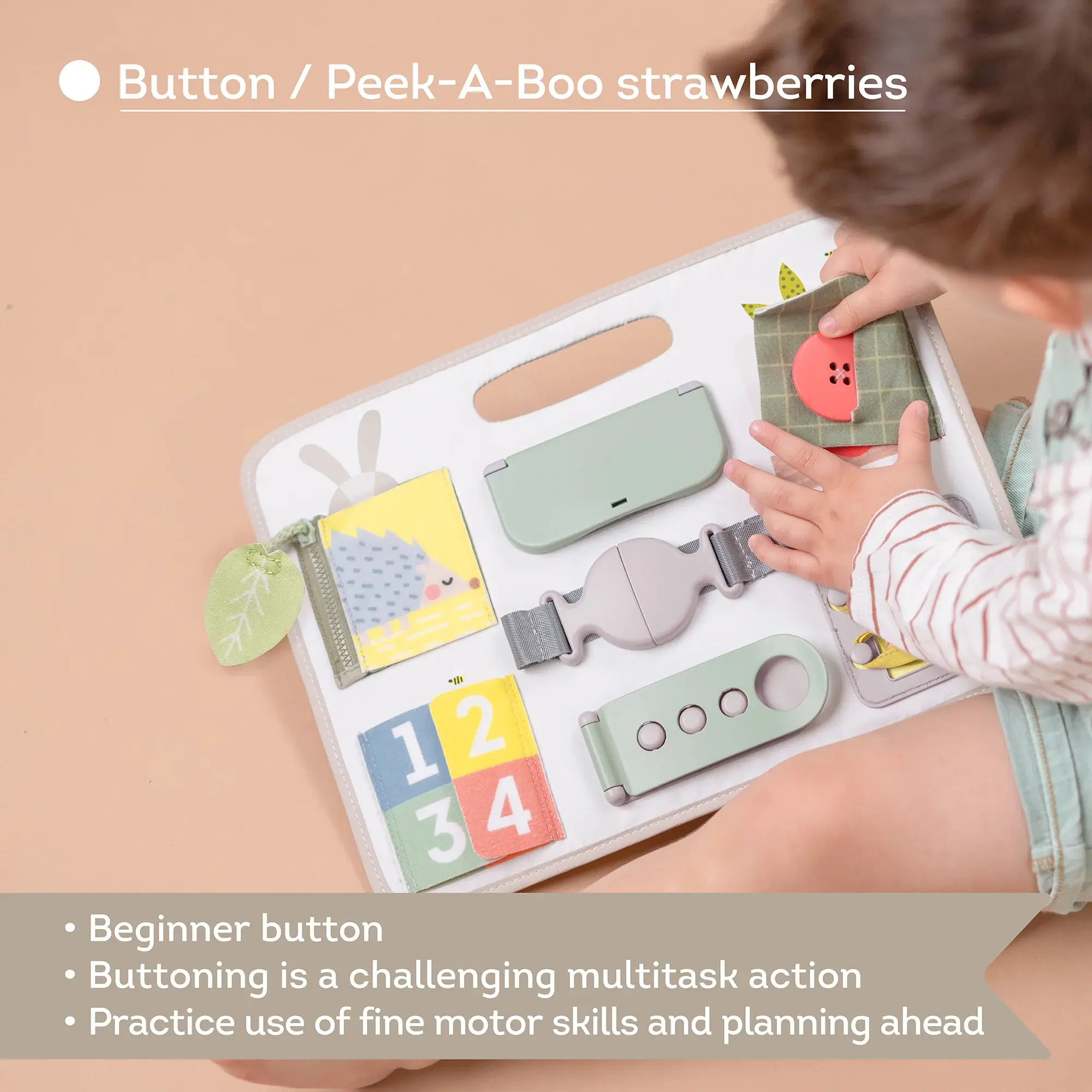 Taf Toys Taf Toys Activity Buckles Board