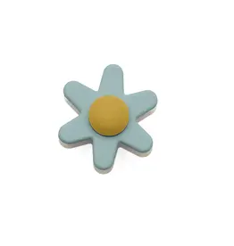 Playette Playette Silicone Fidget Fun Spinner Flower with Smile