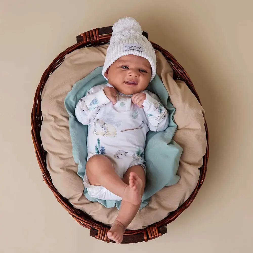Snuggle Hunny Kids Snuggle Hunny Arctic Long Sleeve Bodysuit -  0(6-12m)