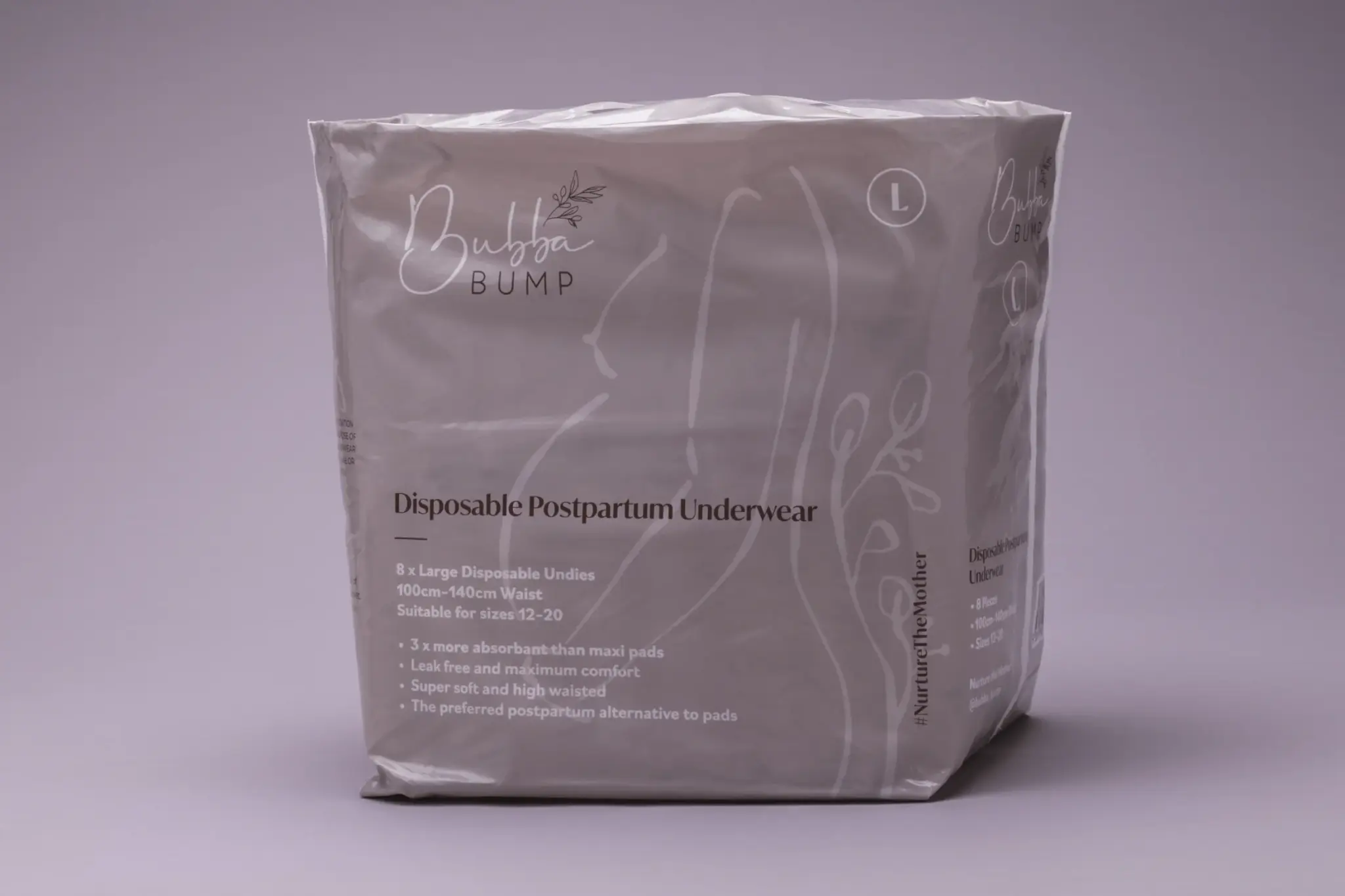 Bubba Bump Bubba Bump Disposable postpartum underwear (One Pack (8 Pairs) Medium