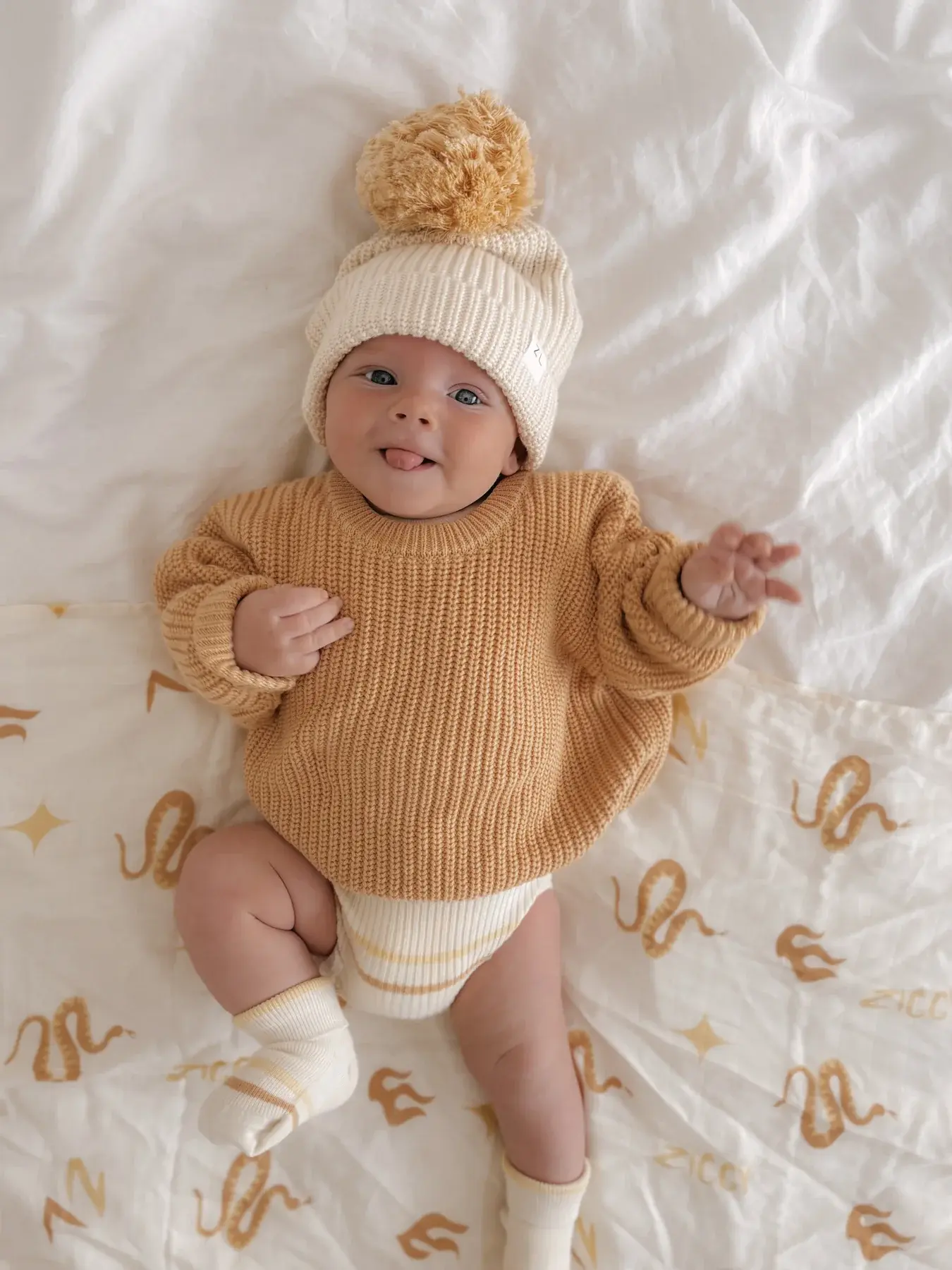 Ziggy Lou Ziggy Lou Jumper Saffron
