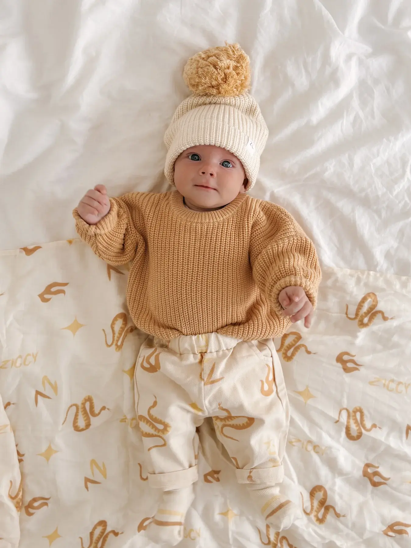 Ziggy Lou Ziggy Lou Jumper Saffron