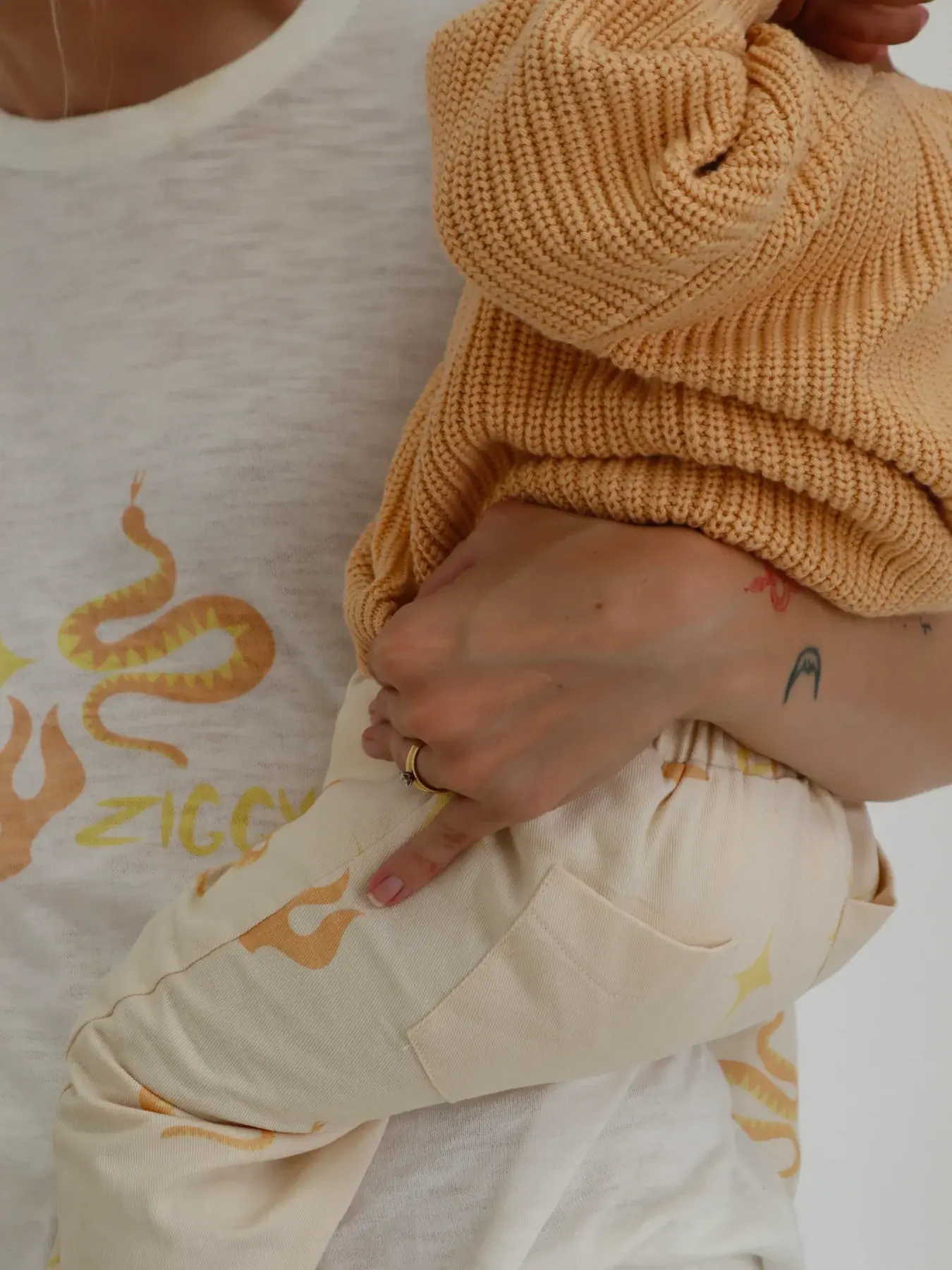 Ziggy Lou Ziggy Lou Jumper Saffron