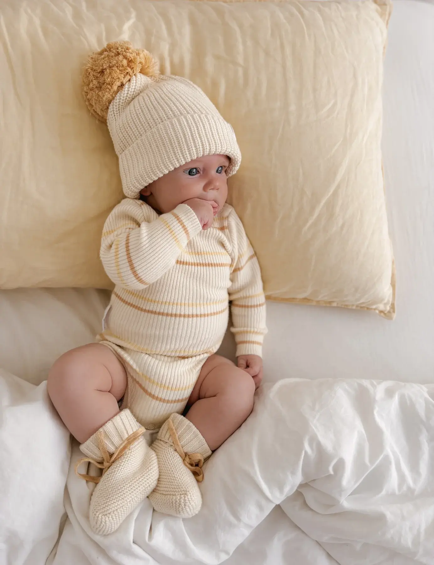 Ziggy Lou Ziggy Lou Booties Ember - 3-6m