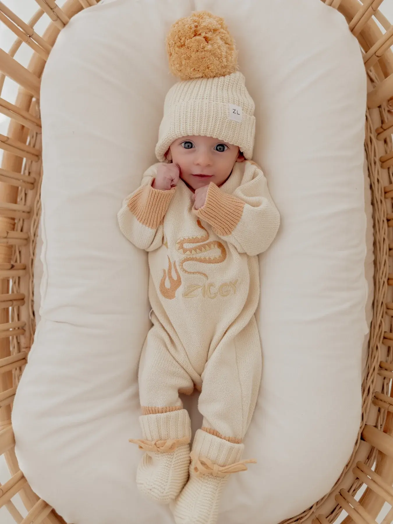 Ziggy Lou Ziggy Lou Booties Ember - 3-6m
