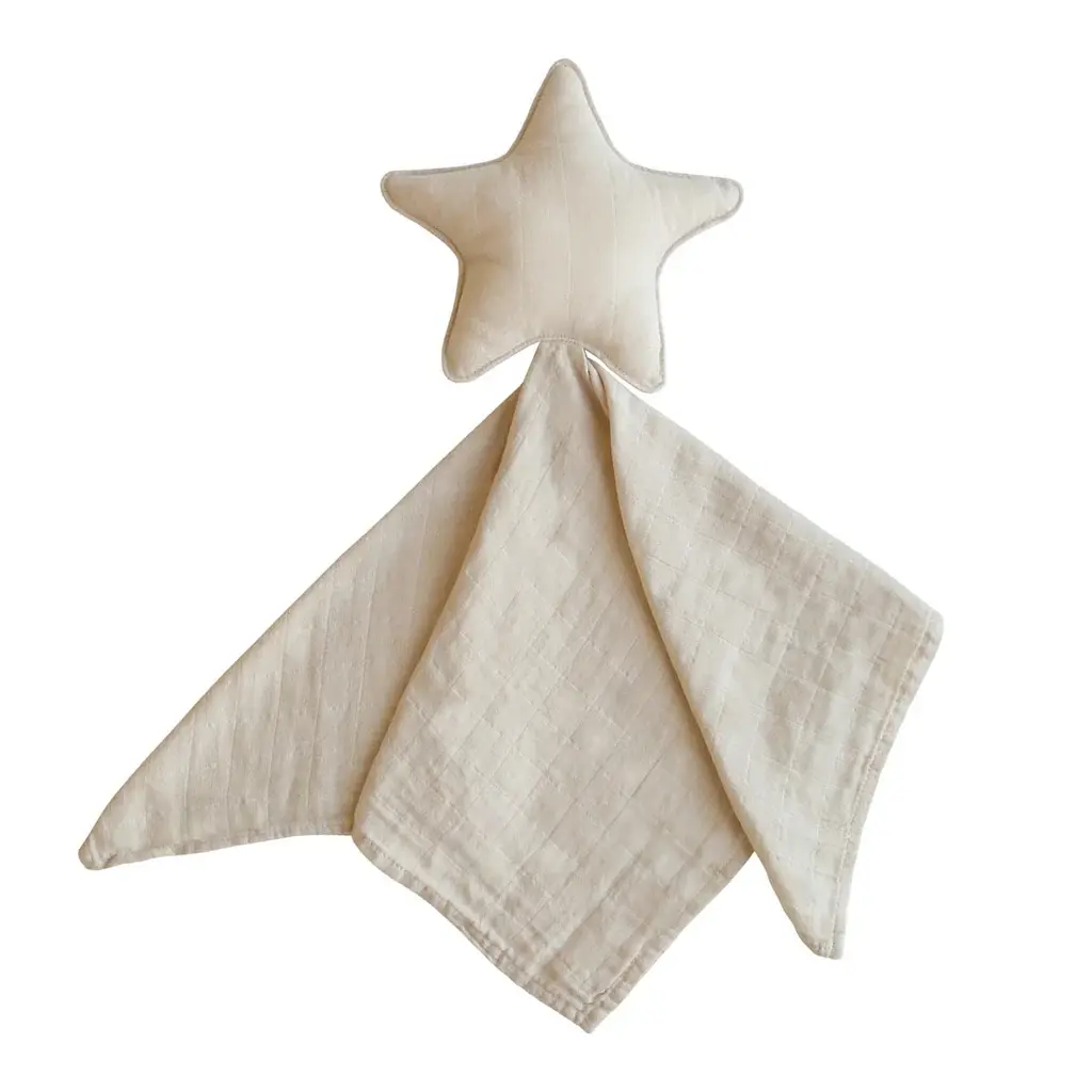 Mushie Mushie Lovey Blanket Star - 100% organic cotton