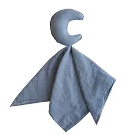 Mushie Mushie Lovey Blanket Moon - 100% organic cotton