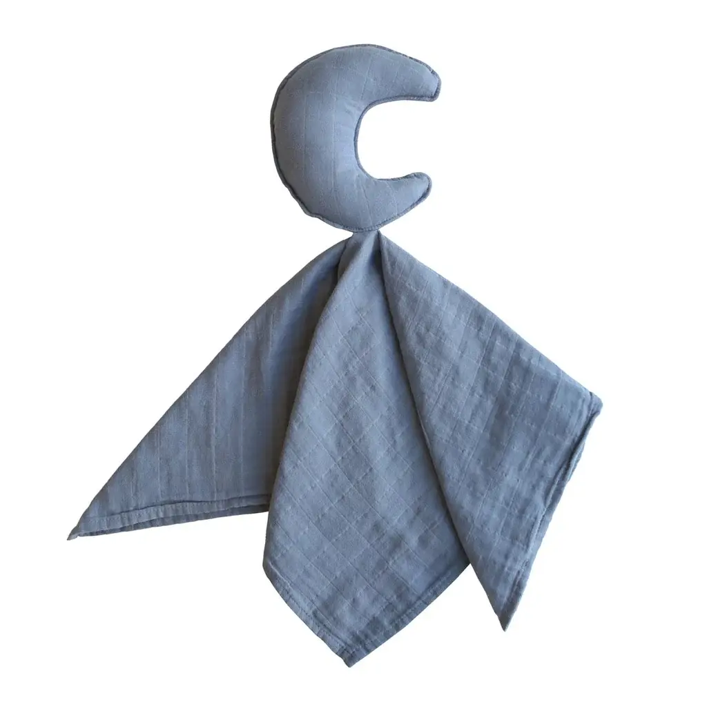Mushie Mushie Lovey Blanket Moon - 100% organic cotton