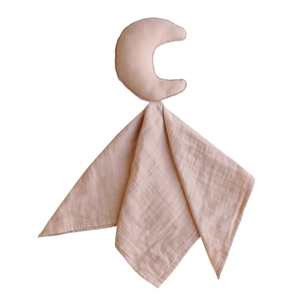 Mushie Mushie Lovey Blanket Moon - 100% organic cotton