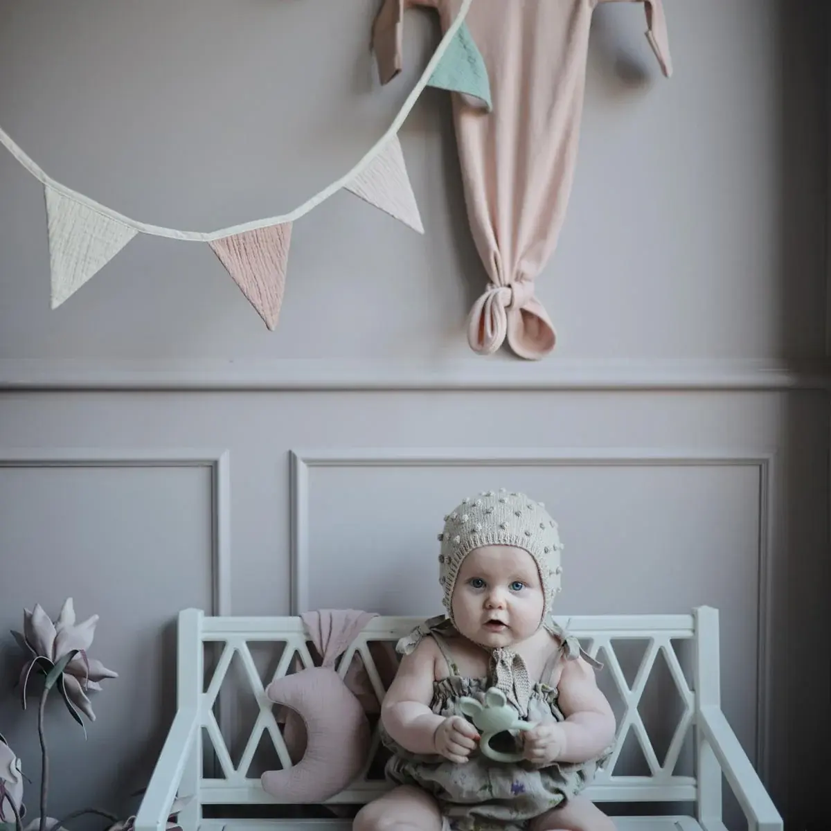 Mushie Mushie Baby Garland Colour Mix