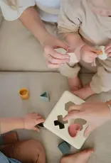Mushie Mushie Shape Sorting Box Colour Mix