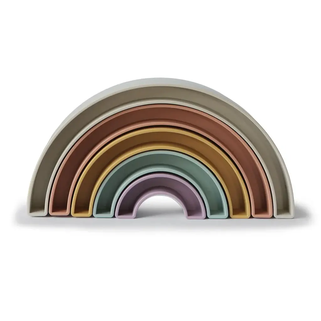 Mushie Mushie Rainbow Stacker