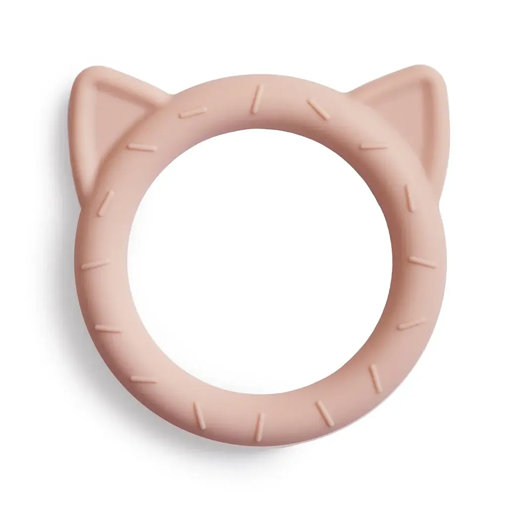 Mushie Mushie Animal Teether Cat