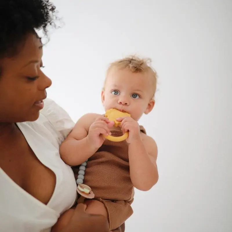 Mushie Mushie Animal Teether - Lion