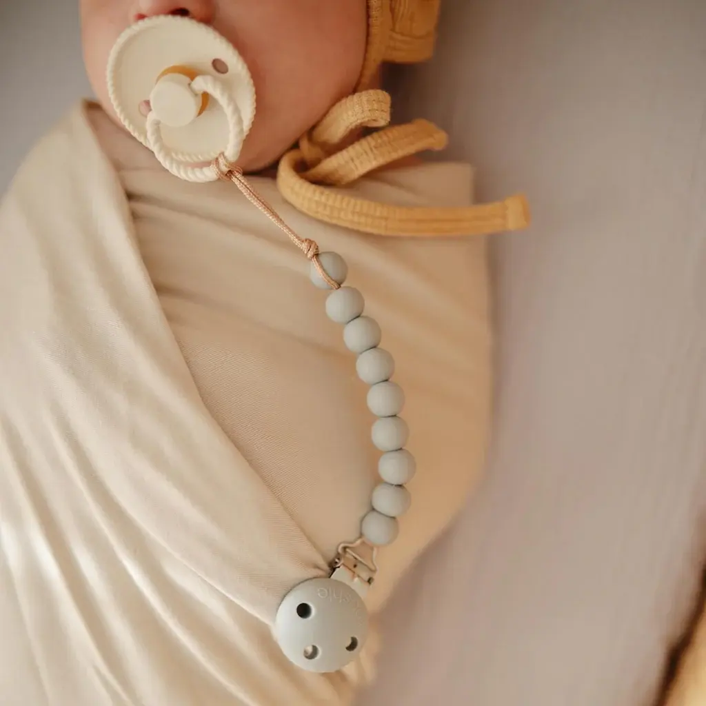 Mushie Mushie Pacifier Clip Halo