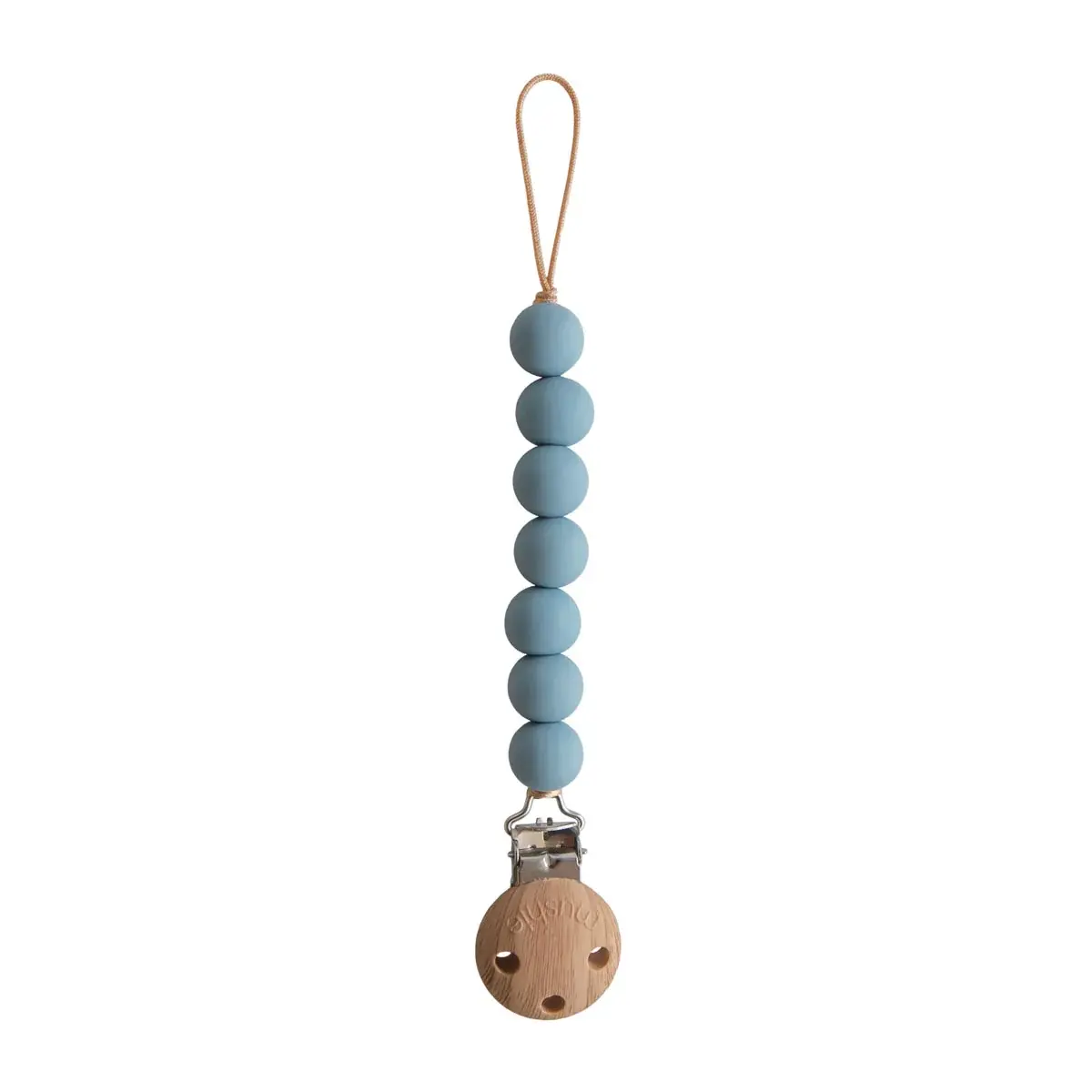 Mushie Mushie Pacifier Clip Halo