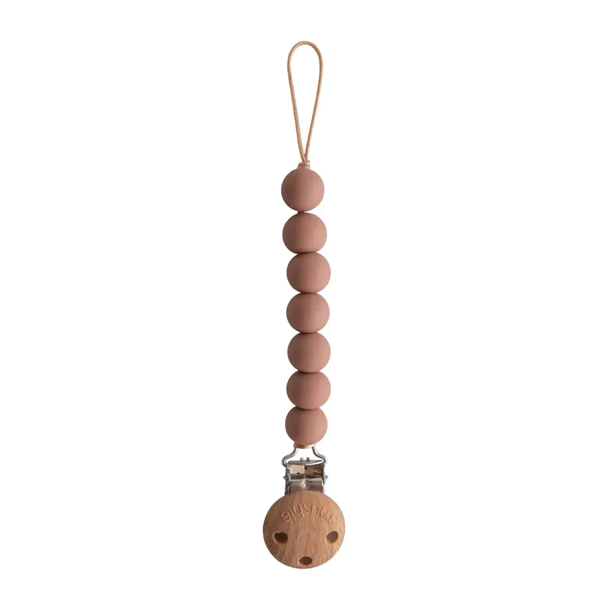 Mushie Mushie Pacifier Clip Halo