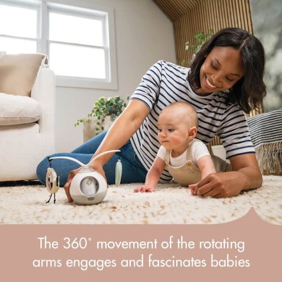 Tiny Love Tiny Love B&W Décor Tummy Time Mobile Entertainer