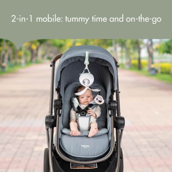 Tiny Love Tiny Love B&W Décor Tummy Time Mobile Entertainer