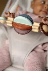 UPPABaby UPPAbaby Mira Bouncer Wonder Wheel Toy Bar – Multicolor | Walnut Wood