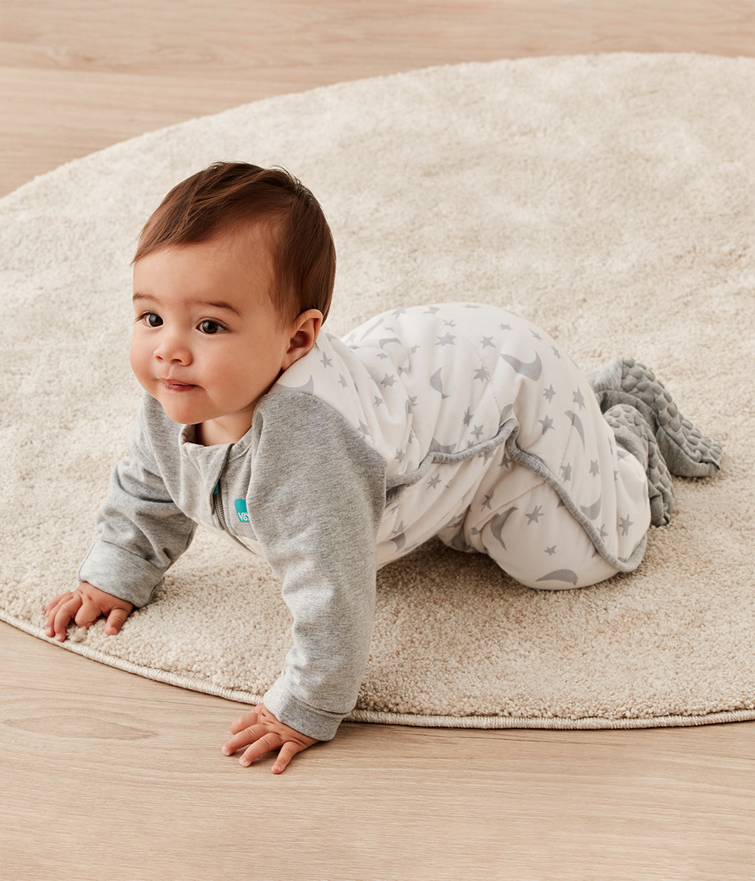 Love To Dream Love To Dream Sleepsuit - Warm 2.5 Tog White - Moonlight