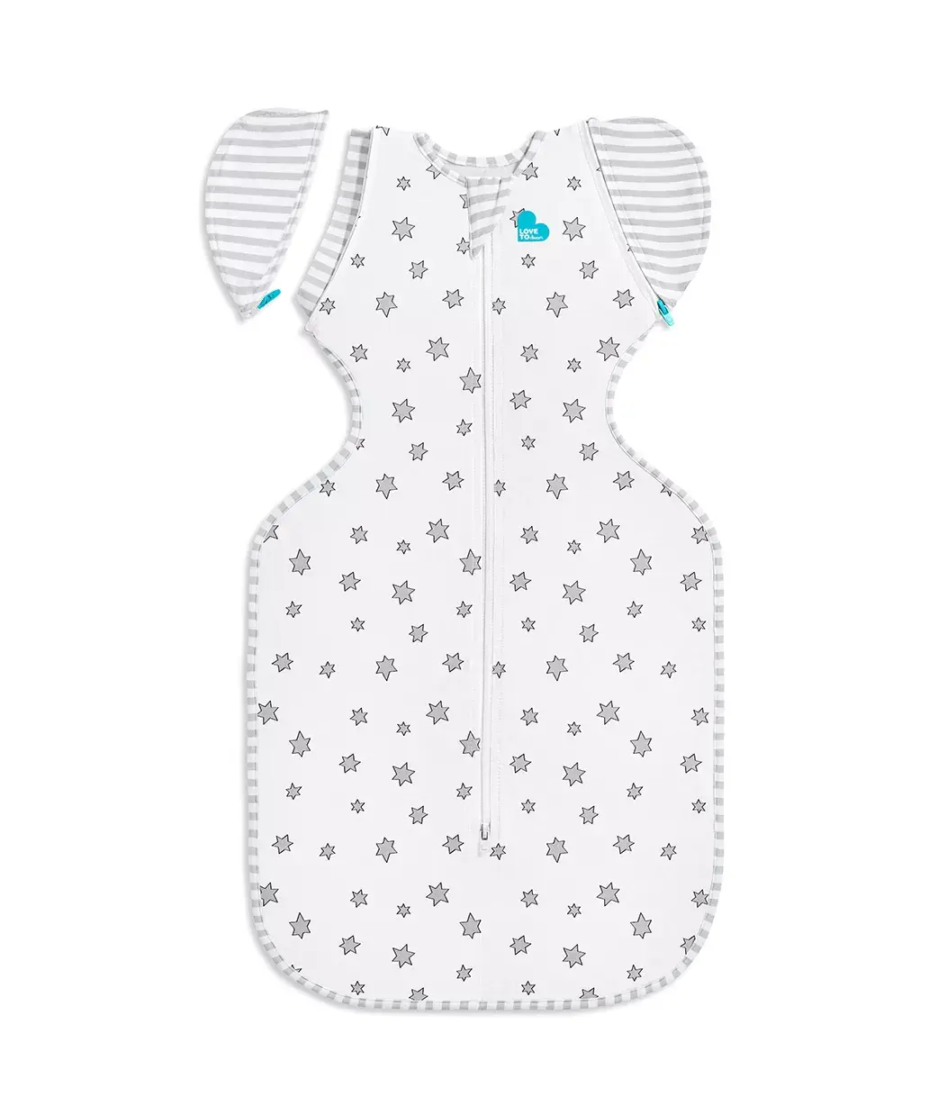 Love To Dream Love To Dream Cotton Swaddle UP Transition Bag Lite 0.2Tog Superstar Cream