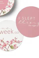 Snuggle Hunny Kids Snuggle Hunny Cherry Blossom & Jewel Reversible Milestone Cards
