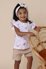 Snuggle Hunny Kids Snuggle Hunny Butterfly Organic T-Shirt with Frill