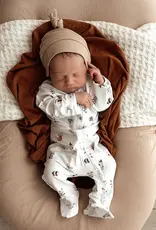 Snuggle Hunny Kids Snuggle Hunny Organic Snuggle Sleepsuit Zip Footie - Garden Friends