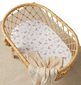 Snuggle Hunny Kids Snuggle Hunny Butterfly Organic Bassinet Sheet / Change Pad Cover