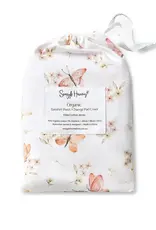 Snuggle Hunny Kids Snuggle Hunny Butterfly Organic Bassinet Sheet / Change Pad Cover
