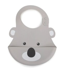 Bubba Blue Bubba Blue Aussie Animals Silicone Baby Bib