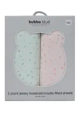 Bubba Blue Bubba Blue Everyday Essentials 2 PK Bass/Cradle Fitted Sheet