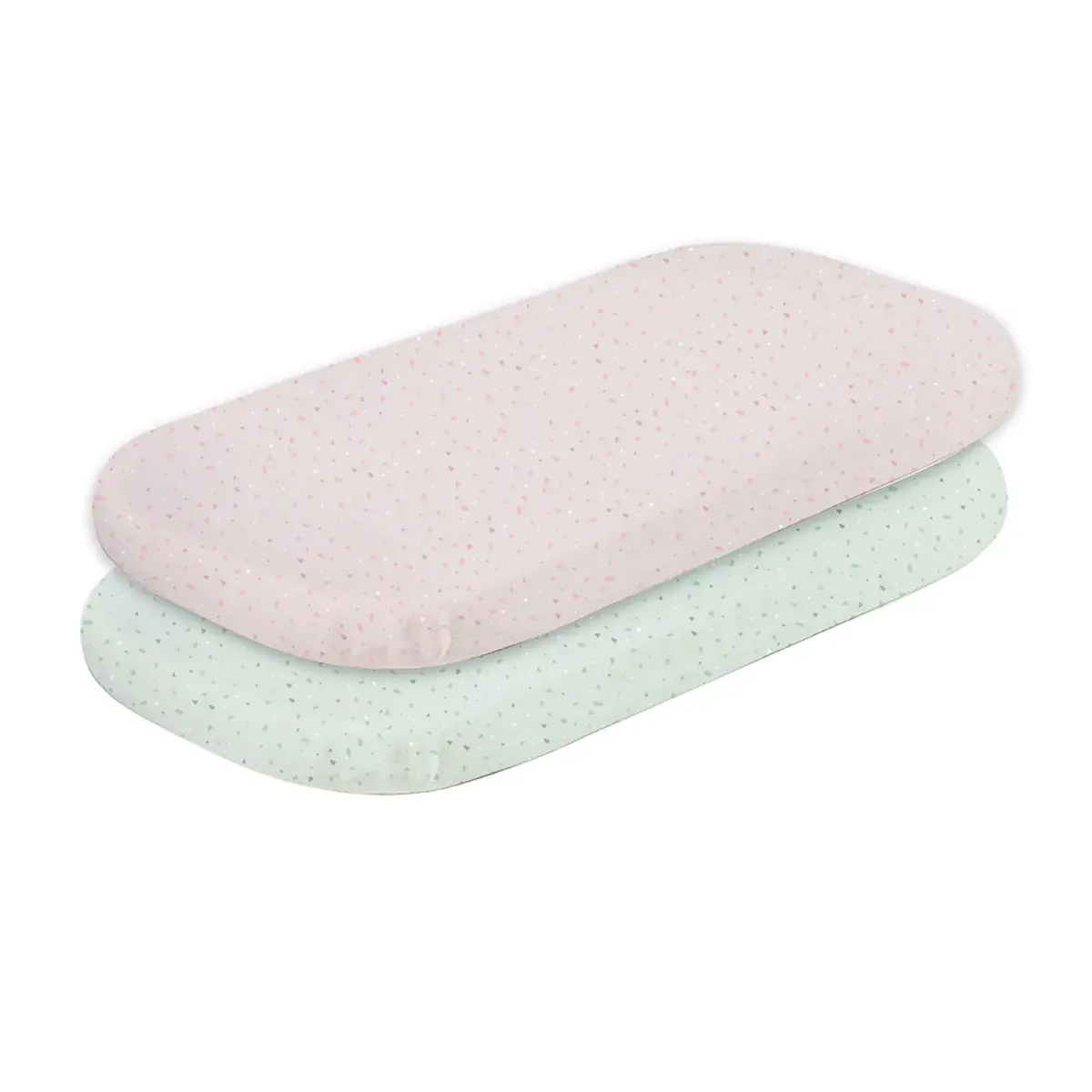 Bubba Blue Bubba Blue Everyday Essentials 2 PK Bass/Cradle Fitted Sheet