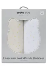 Bubba Blue Bubba Blue Everyday Essentials 2 PK Bass/Cradle Fitted Sheet
