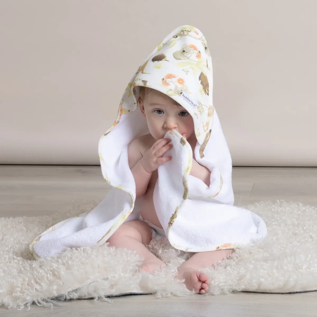 Bubba Blue Bubba Blue Aussie Animals Hooded Towel