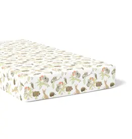 Bubba Blue Bubba Blue Aussie Animals Cot Fitted Sheet