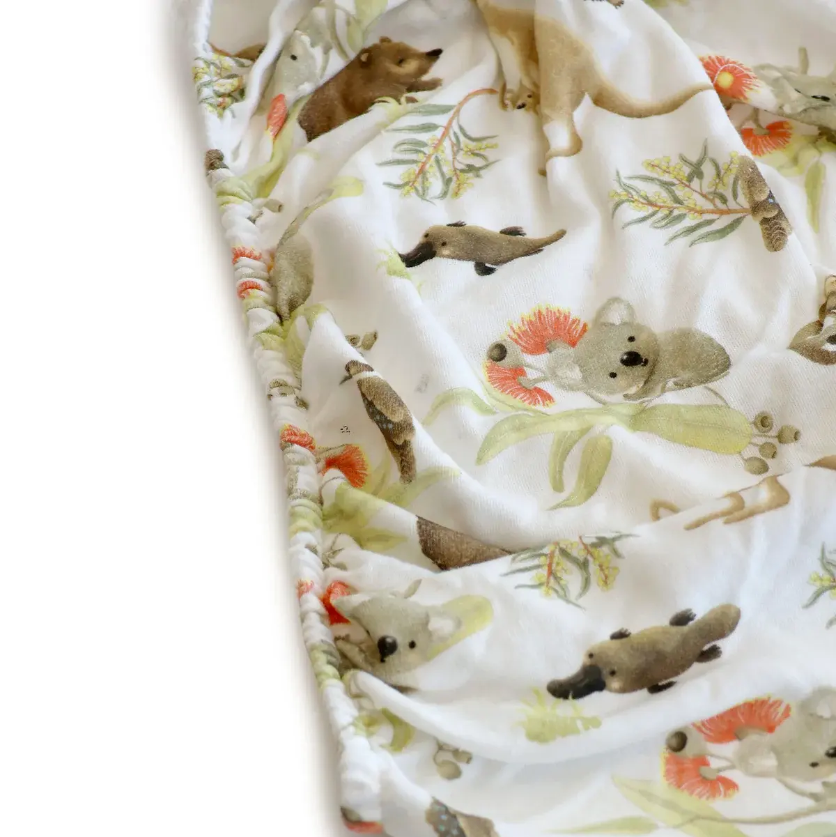 Bubba Blue Bubba Blue Aussie Animals Co-sleeper Jersey Fitted Sheet