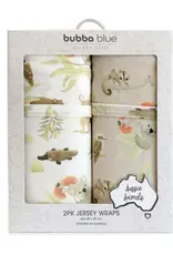 Bubba Blue Bubba Blue Aussie Animals 2PK Jersey Wraps