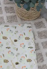 Bubba Blue Bubba Blue Aussie Animals Waterproof Change Mat Cover