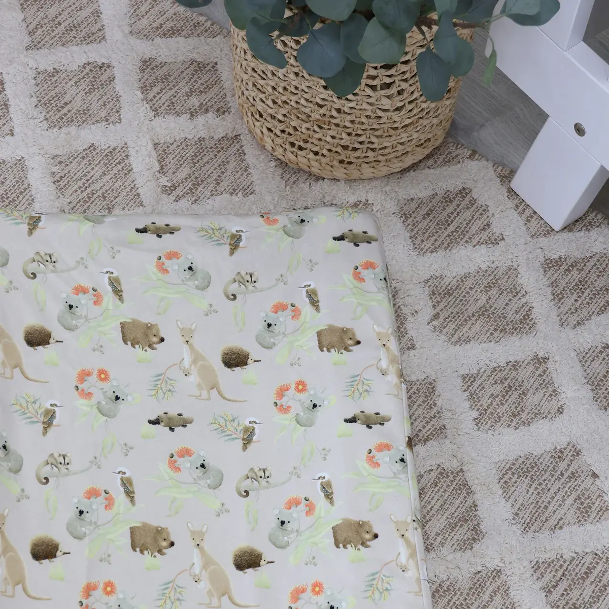 Bubba Blue Bubba Blue Aussie Animals Waterproof Change Mat Cover