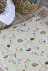 Bubba Blue Bubba Blue Aussie Animals Waterproof Change Mat Cover